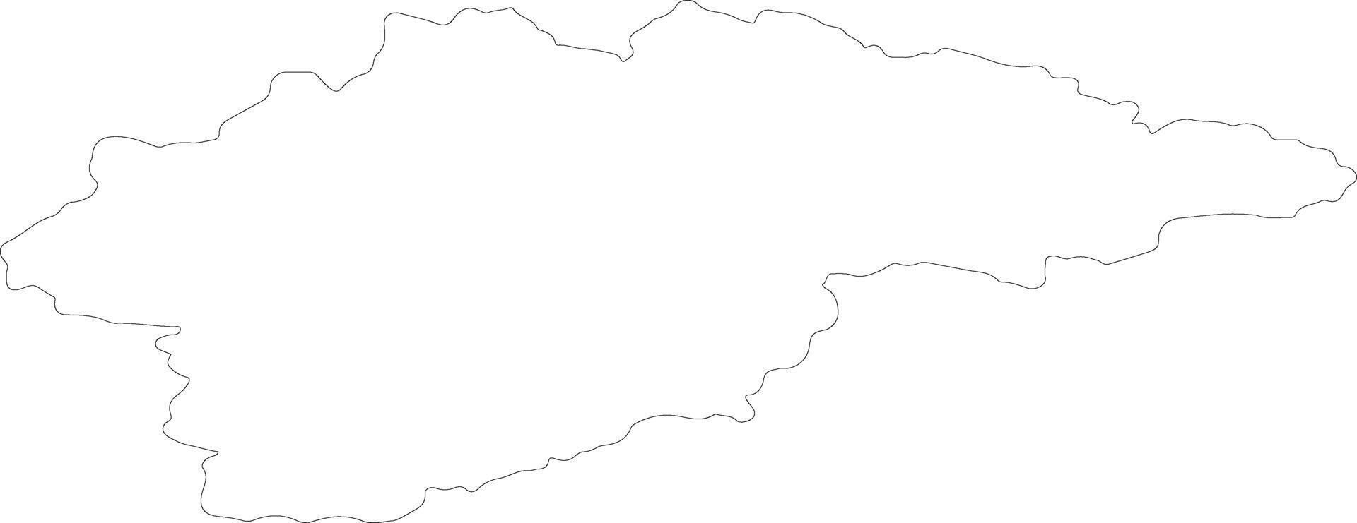 Novgorod Russia outline map vector