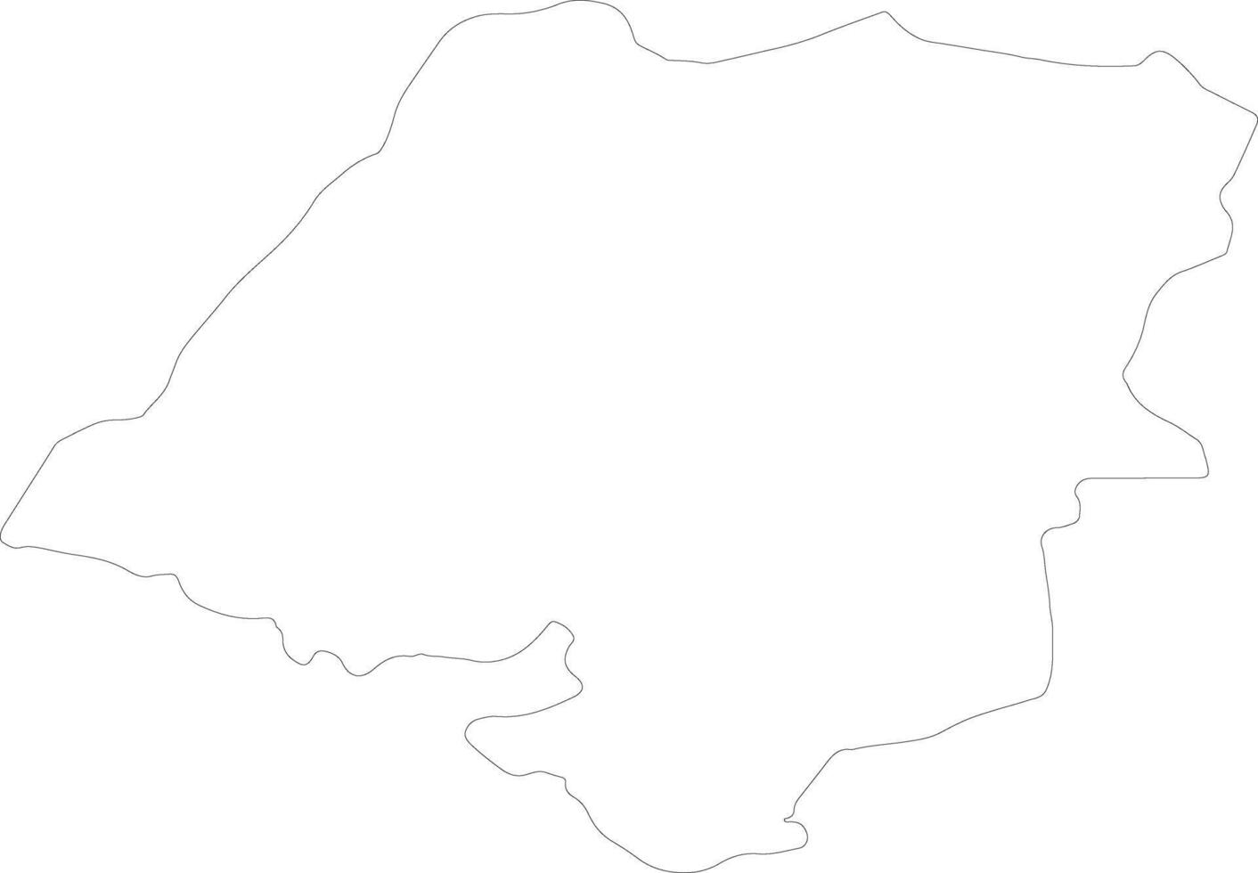 Opole Poland outline map vector
