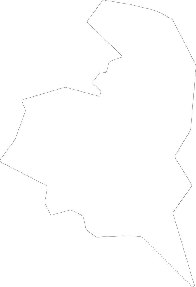 Pasig Philippines outline map vector