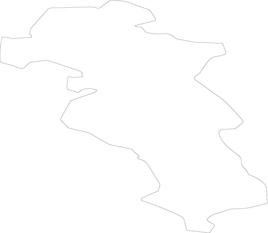 Riebinu Latvia outline map vector