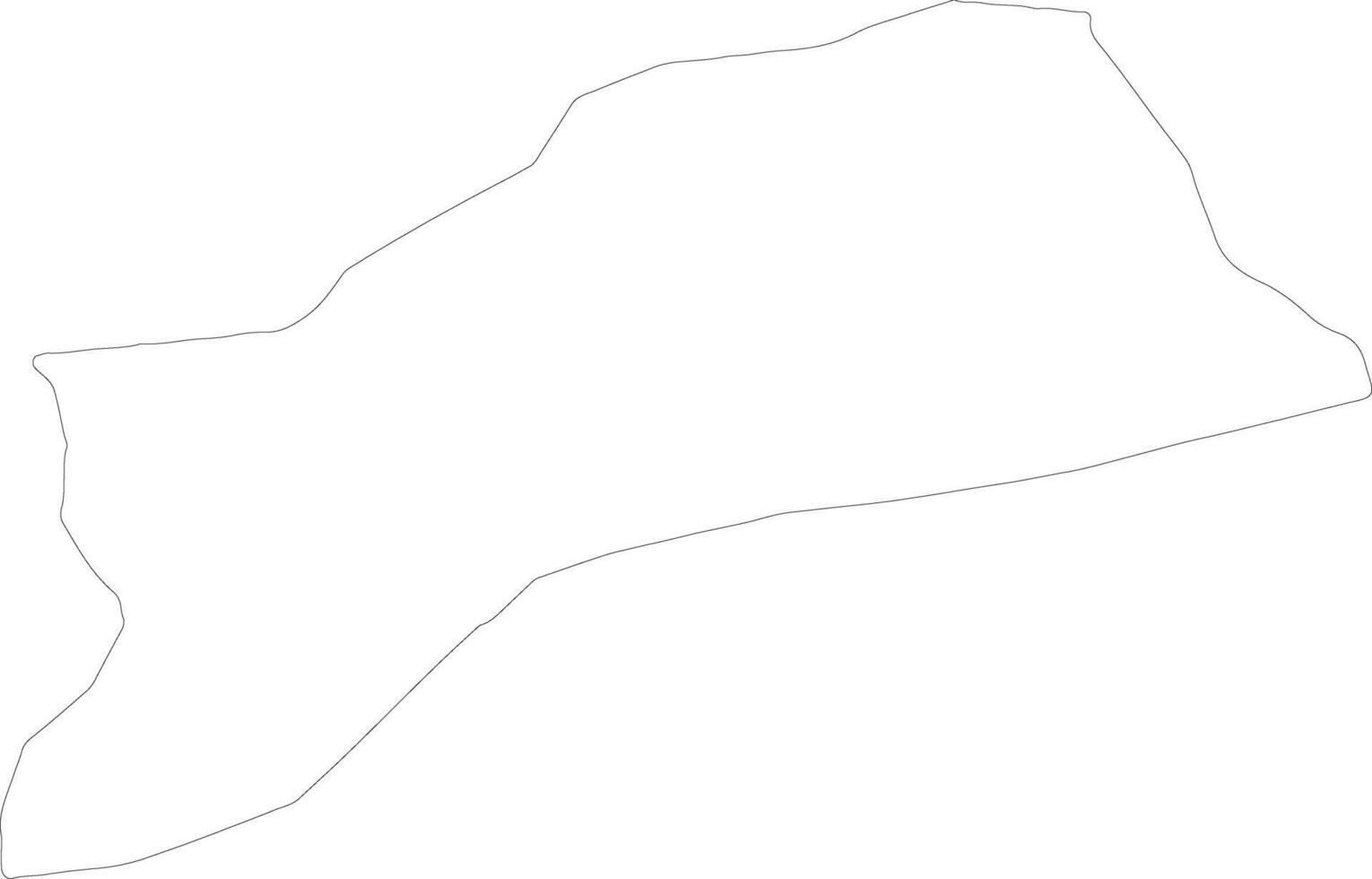 Sabha Libya outline map vector