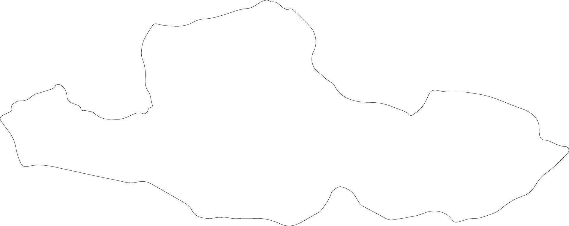Samsun Turkey outline map vector