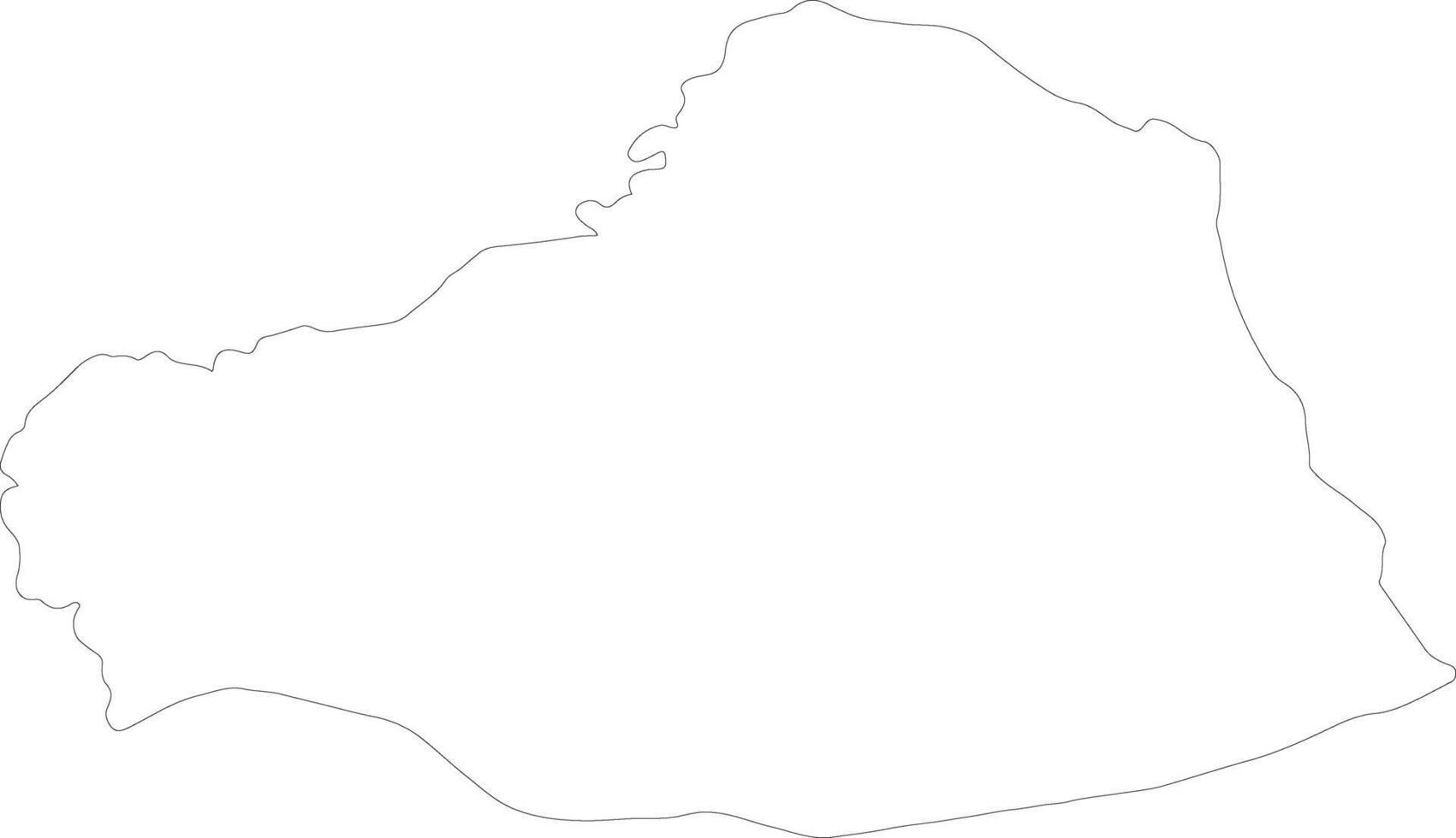 Sanliurfa Turkey outline map vector