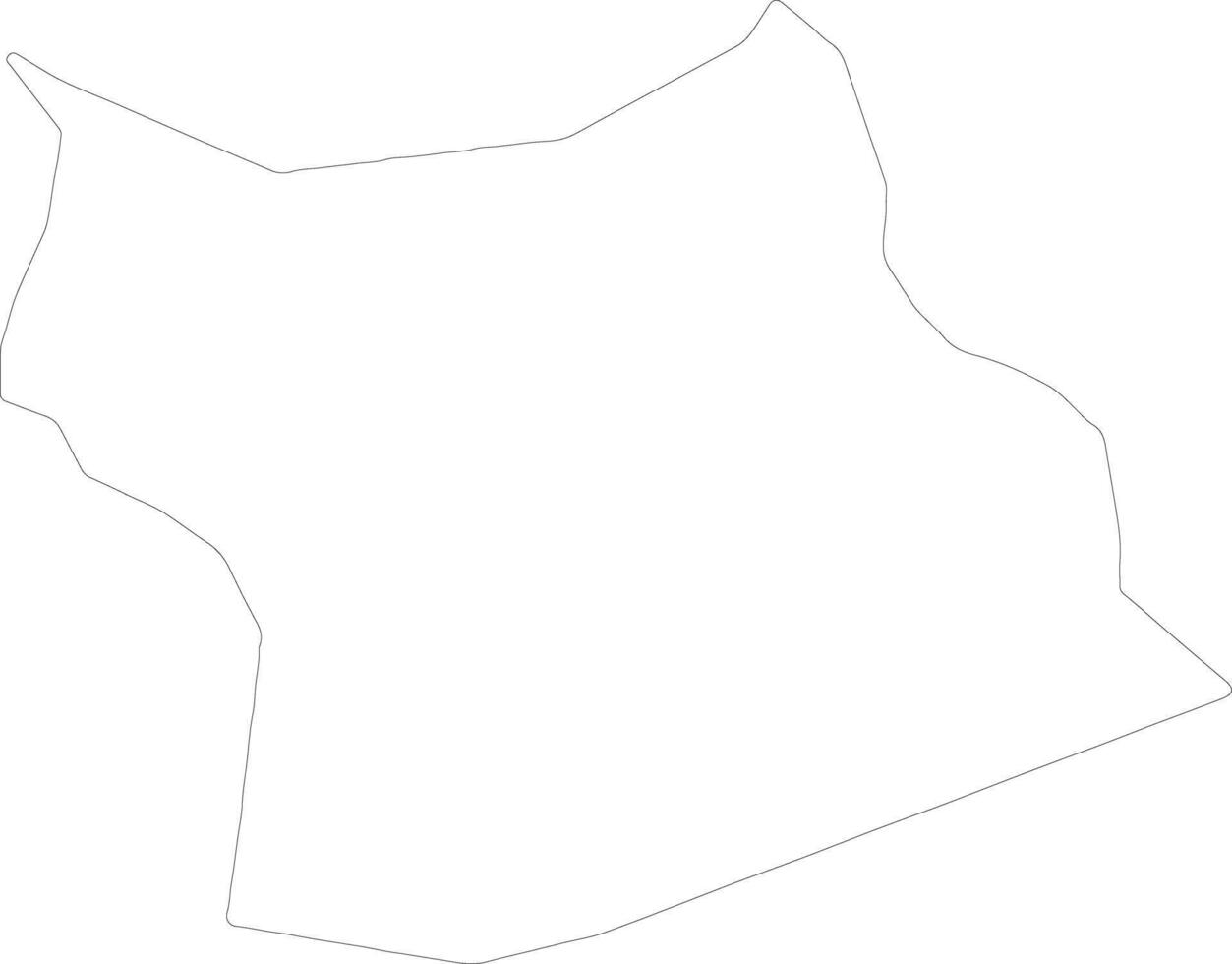 Selnica ob Dravi Slovenia outline map vector