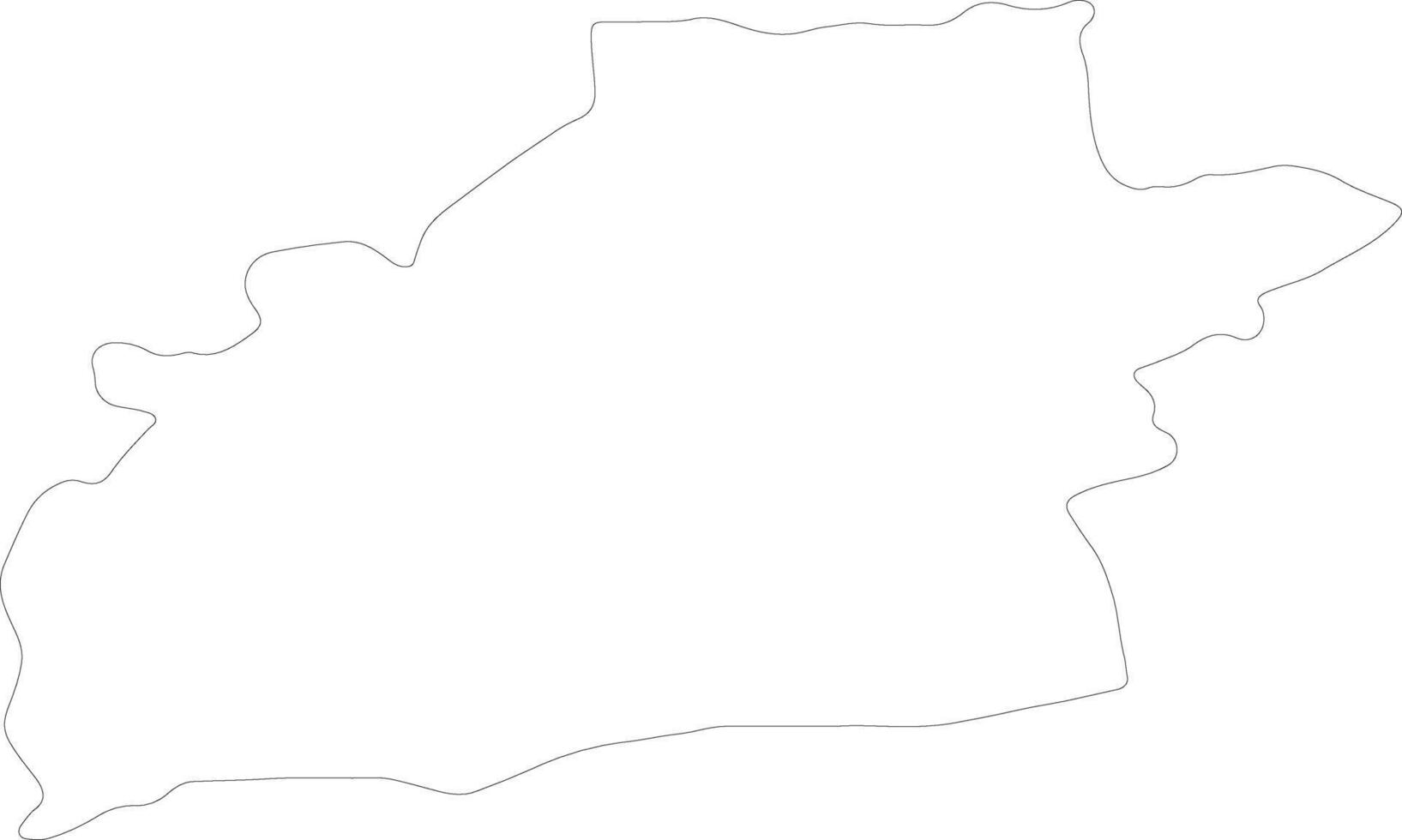 Sibiu Romania outline map vector
