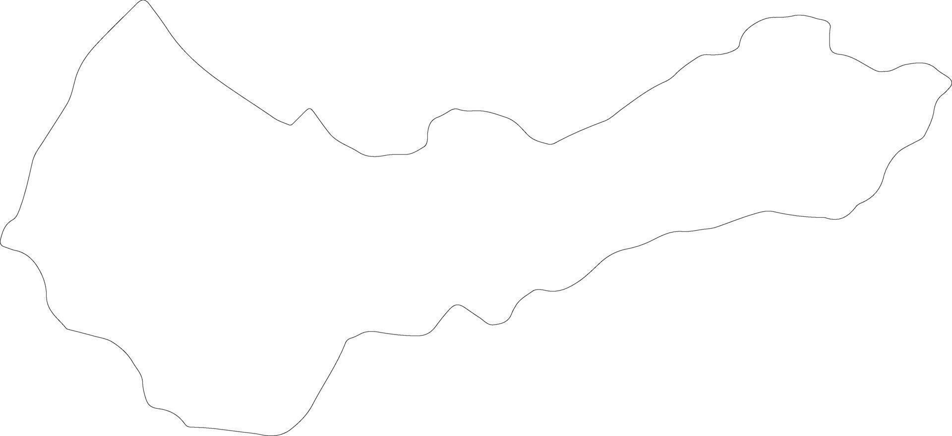 taichung ciudad Taiwán contorno mapa vector