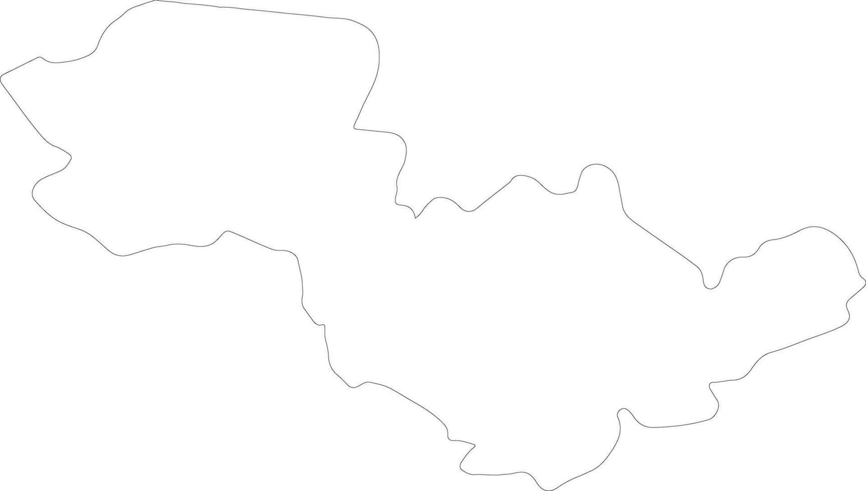 Terni Italy outline map vector