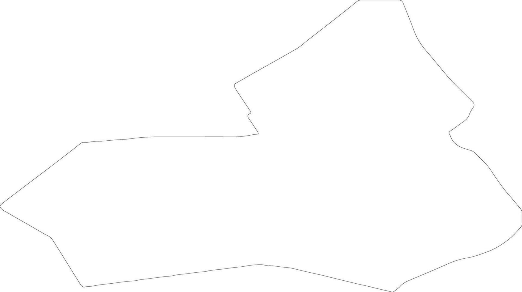 Tervetes Latvia outline map vector