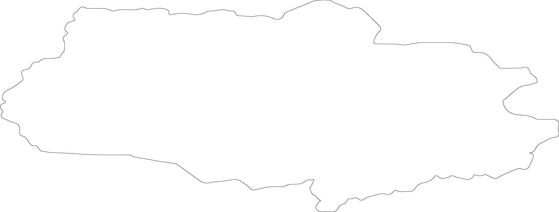 Tomsk Russia outline map vector