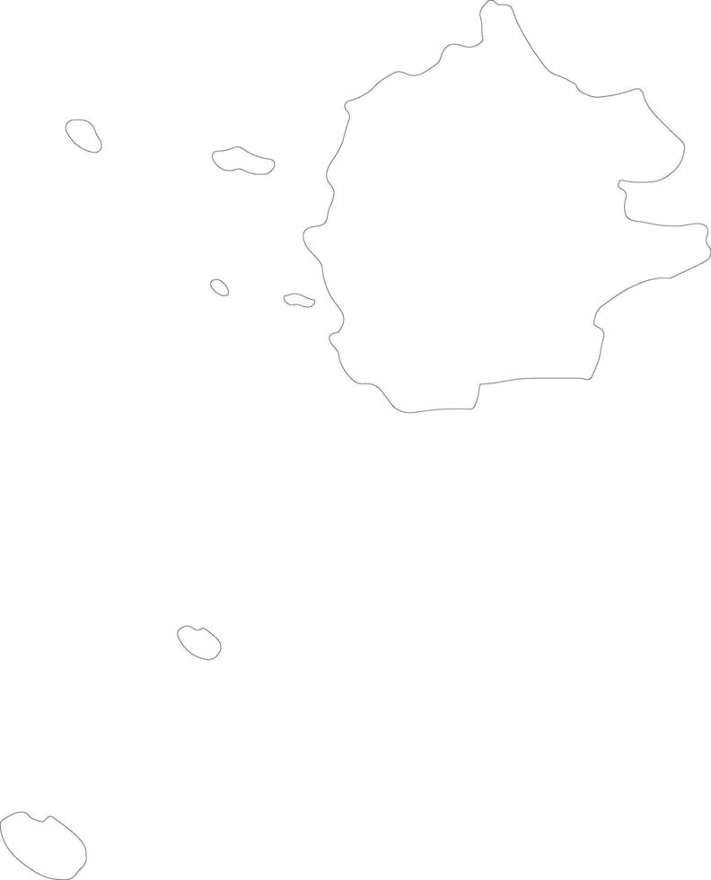 Trapani Italy outline map vector