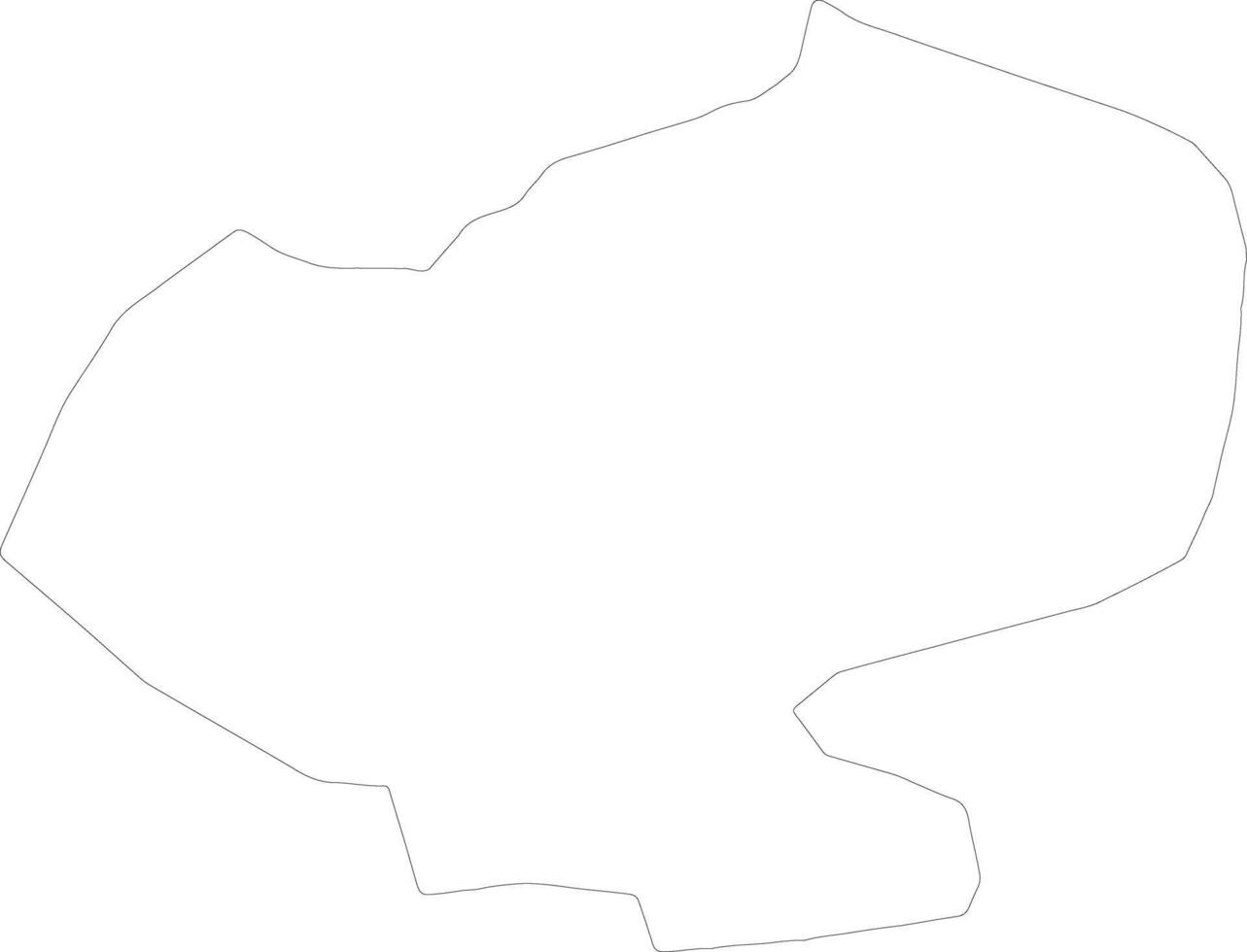 Vilakas Latvia outline map vector