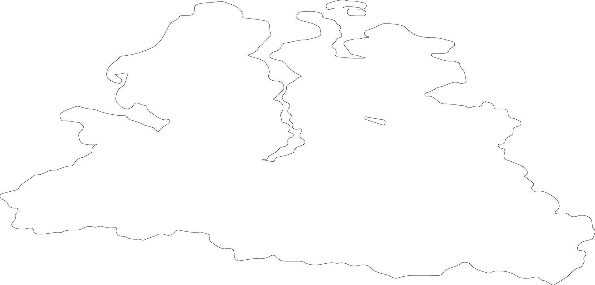 Yamal-Nenets Russia outline map vector