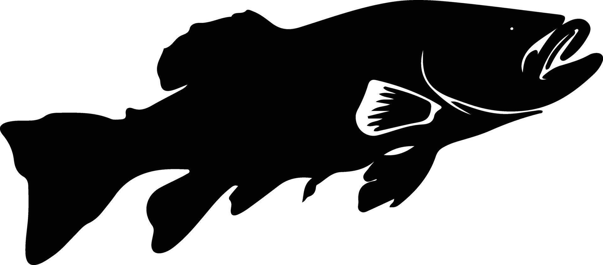 cod black silhouette vector