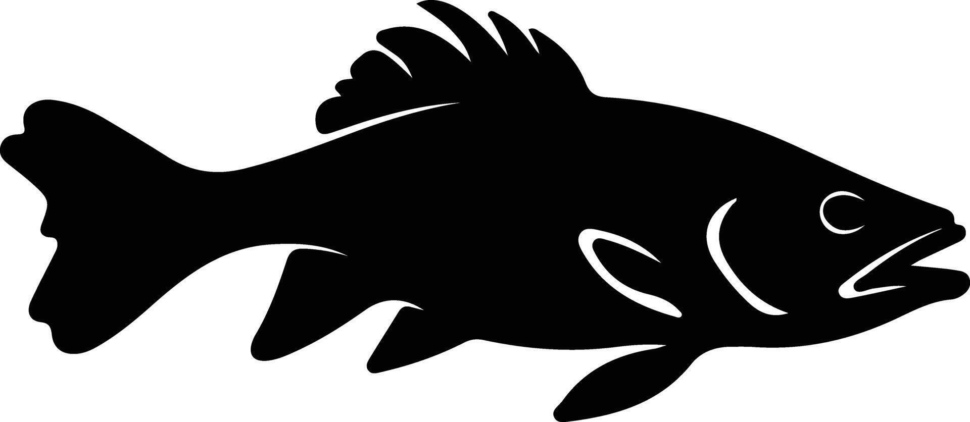 Walleye Silhouette Vector Art, Icons, and Graphics for Free Download
