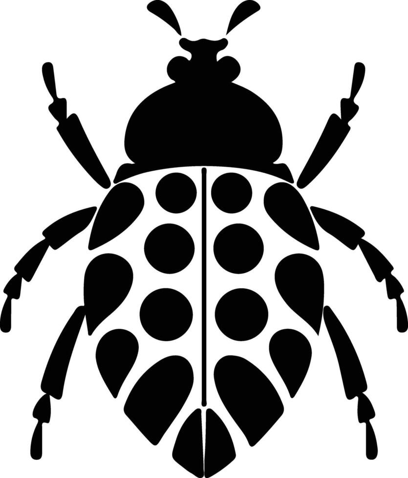 arlequín error negro silueta vector