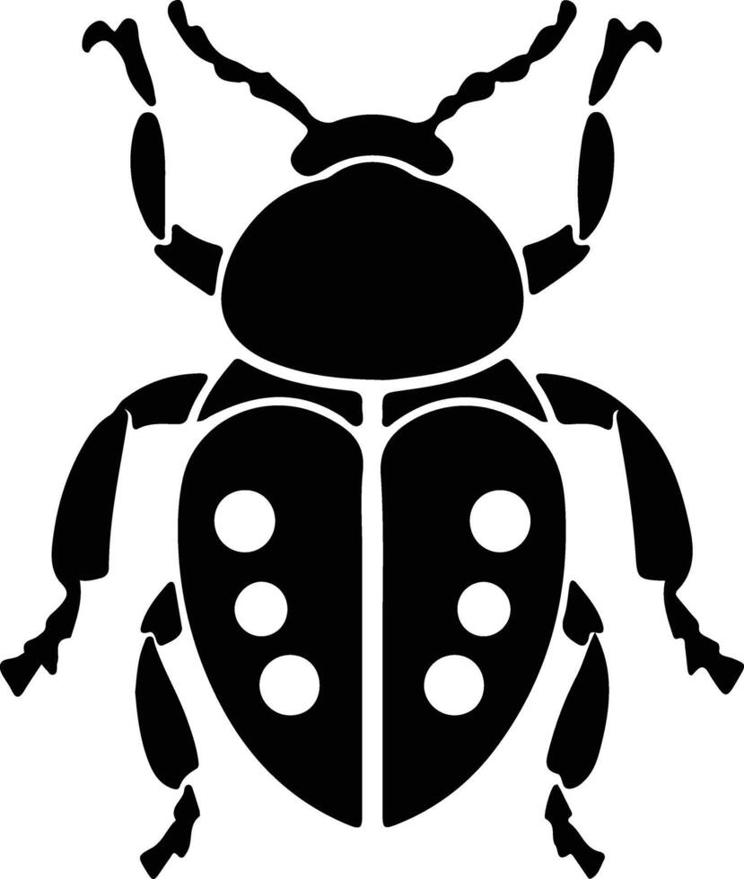 junebug black silhouette vector