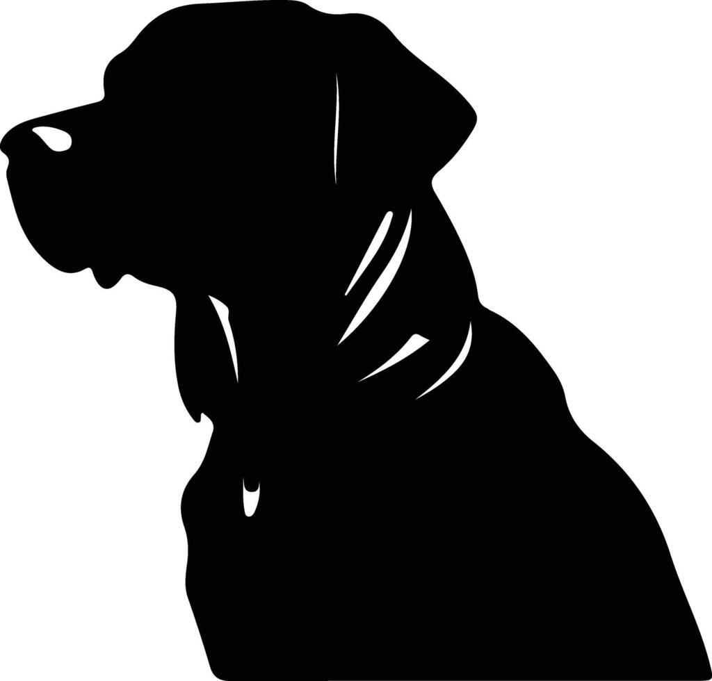 Labrador Retriever portrait vector