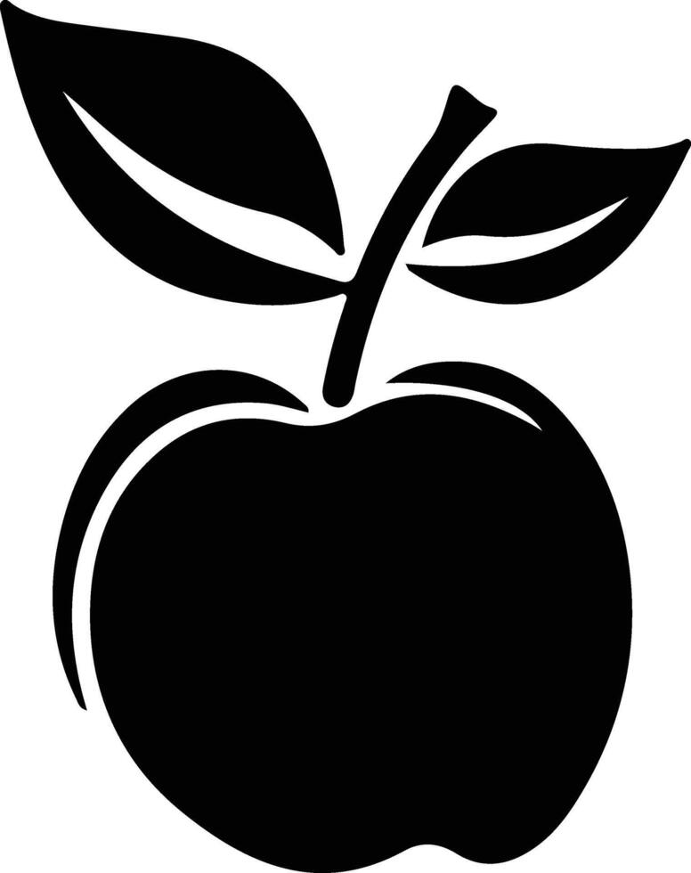 peach  black silhouette vector