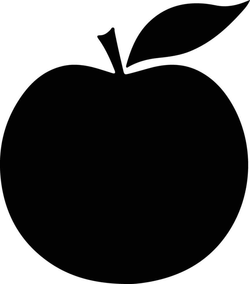 peach  black silhouette vector