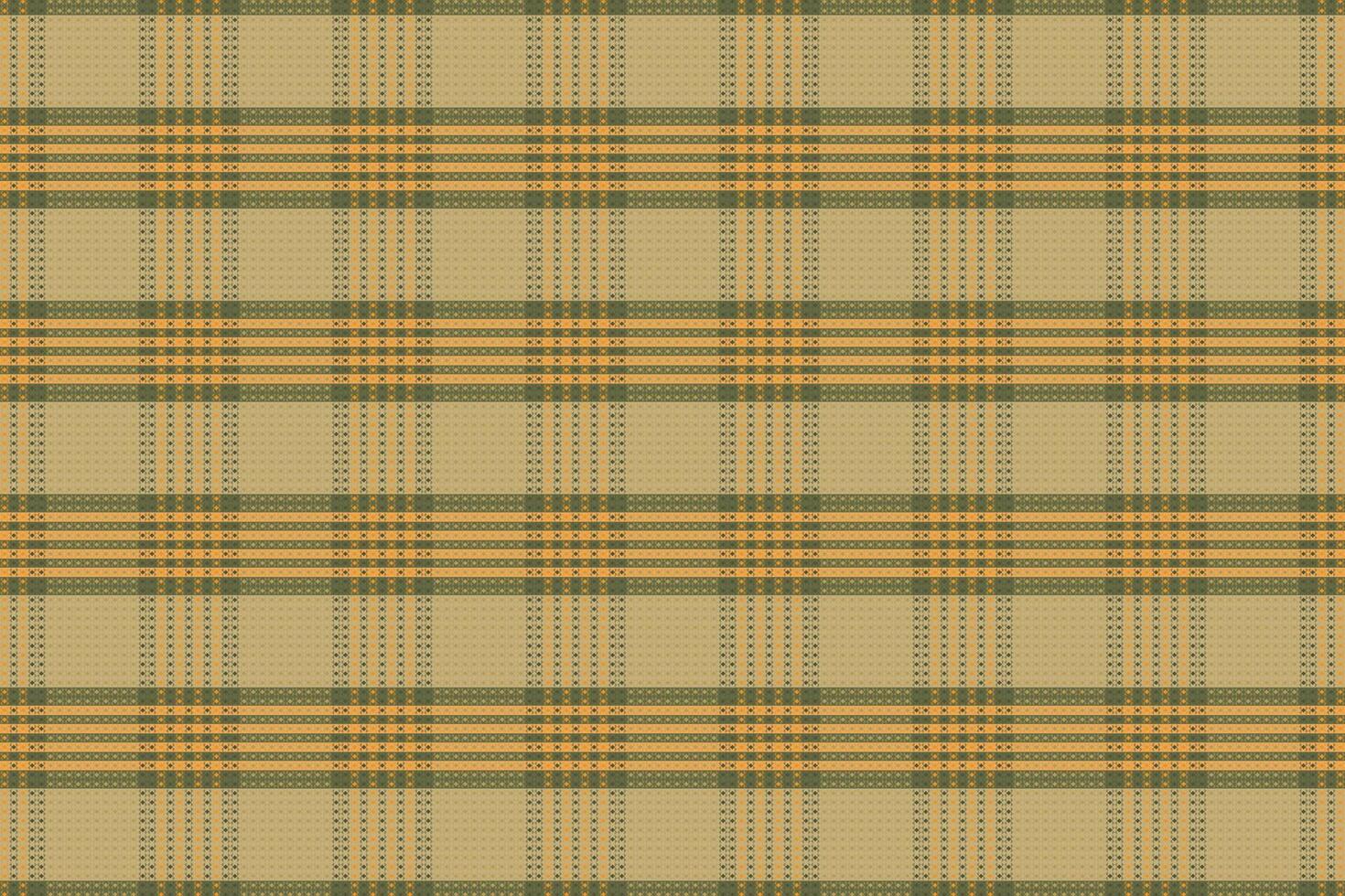 Tartan plaid pattern with texture and warm color. vector