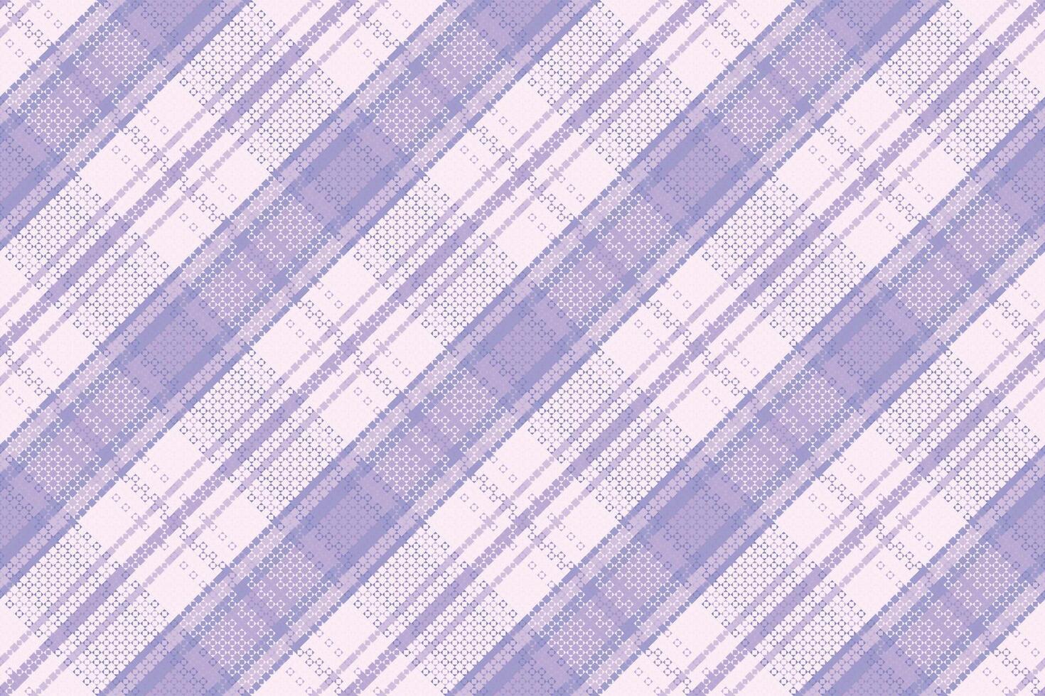 Tartan plaid pattern with texture and warm color. vector