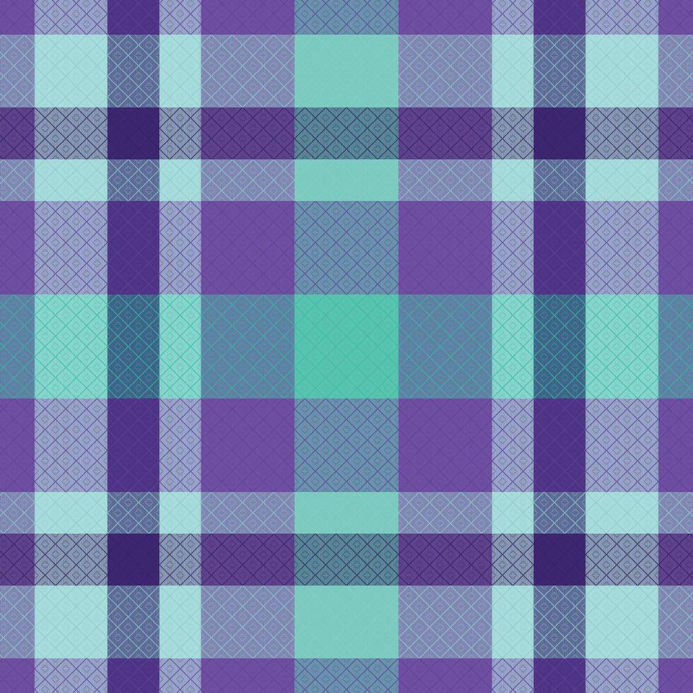 Tartan plaid pattern with texture and warm color. vector