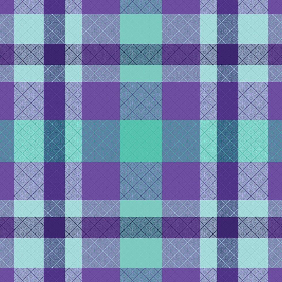 Tartan plaid pattern with texture and warm color. vector