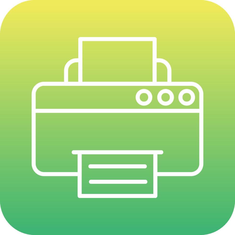 Printer Vecto Icon vector