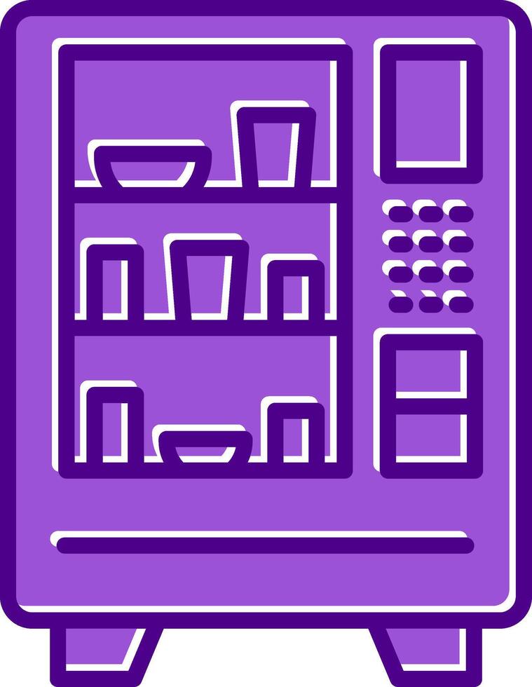 Vending Machine Vecto Icon vector