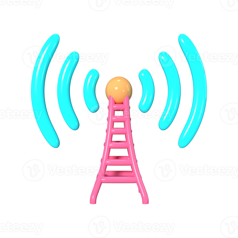 Hotspot 3D Illustration Icon png