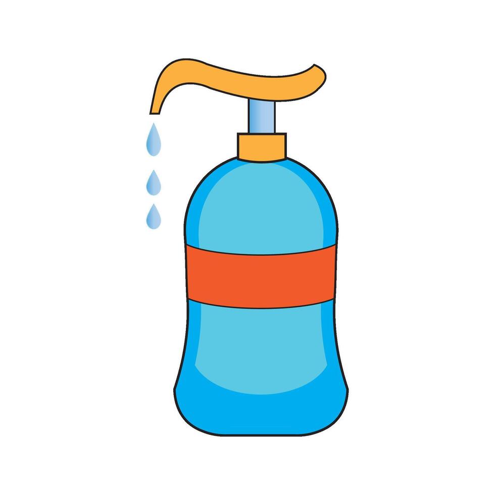 hand soap icon vector design template