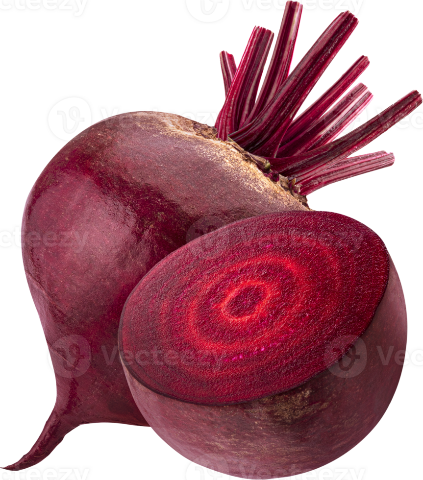 Beetroot isolated with clipping path png