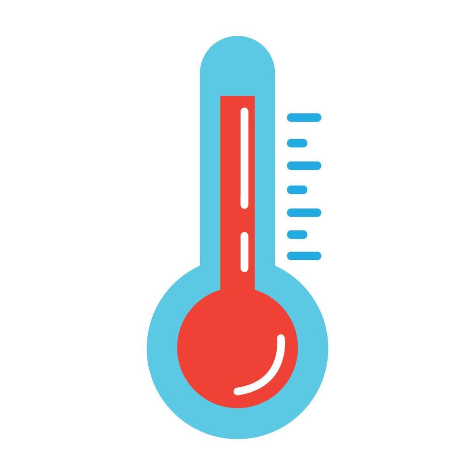 caliente temperatura icono logo vector diseño modelo