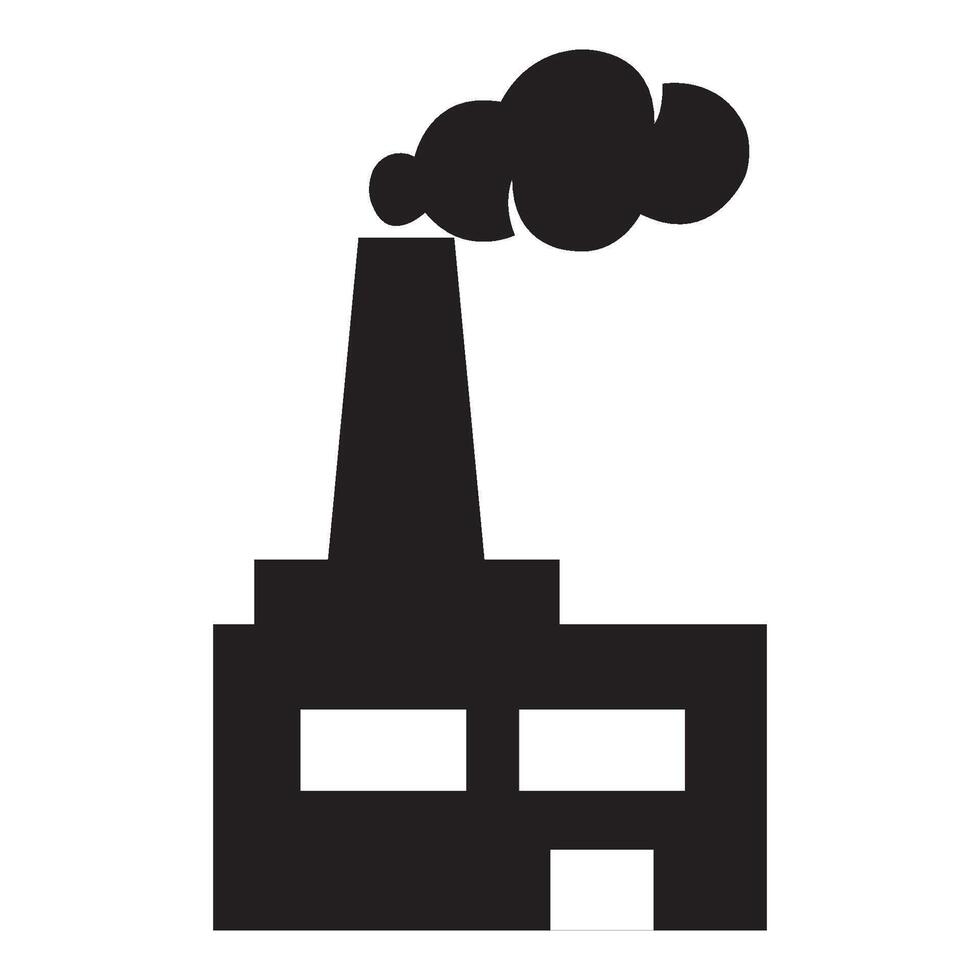 plantilla de diseño de vector de logotipo de icono de fábrica