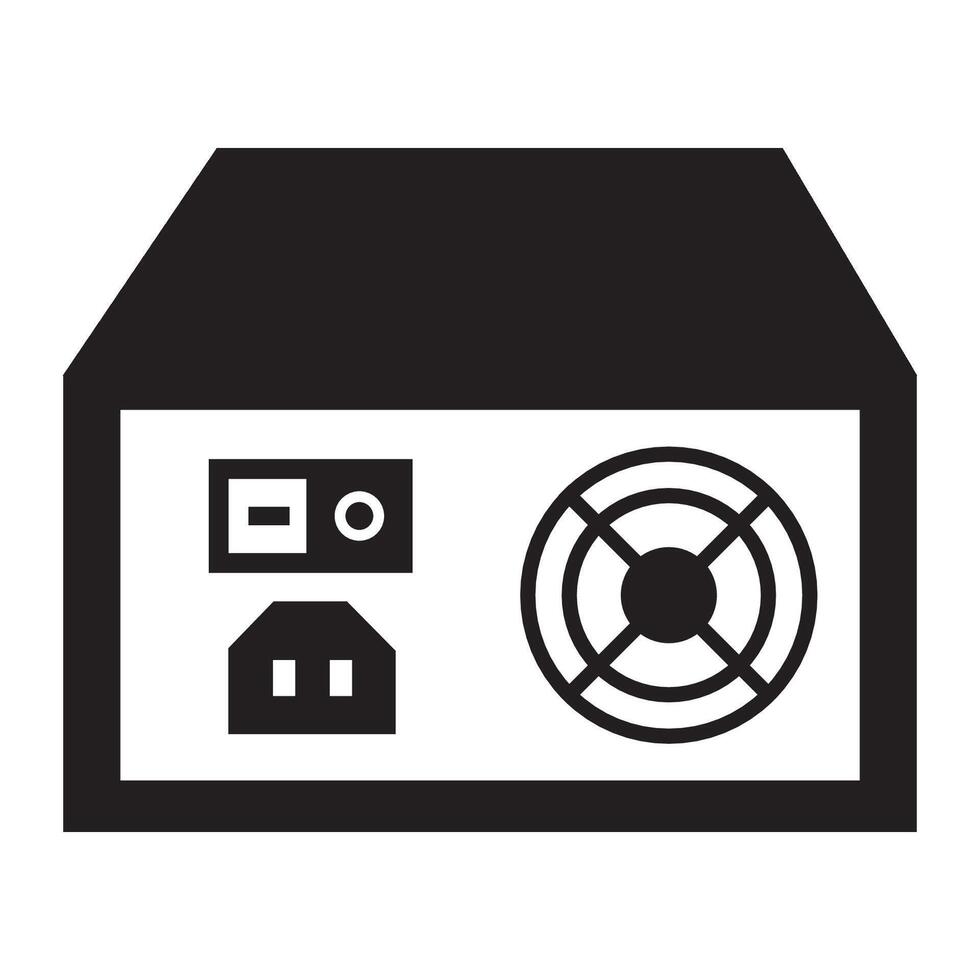 power supply icon logo vector design template