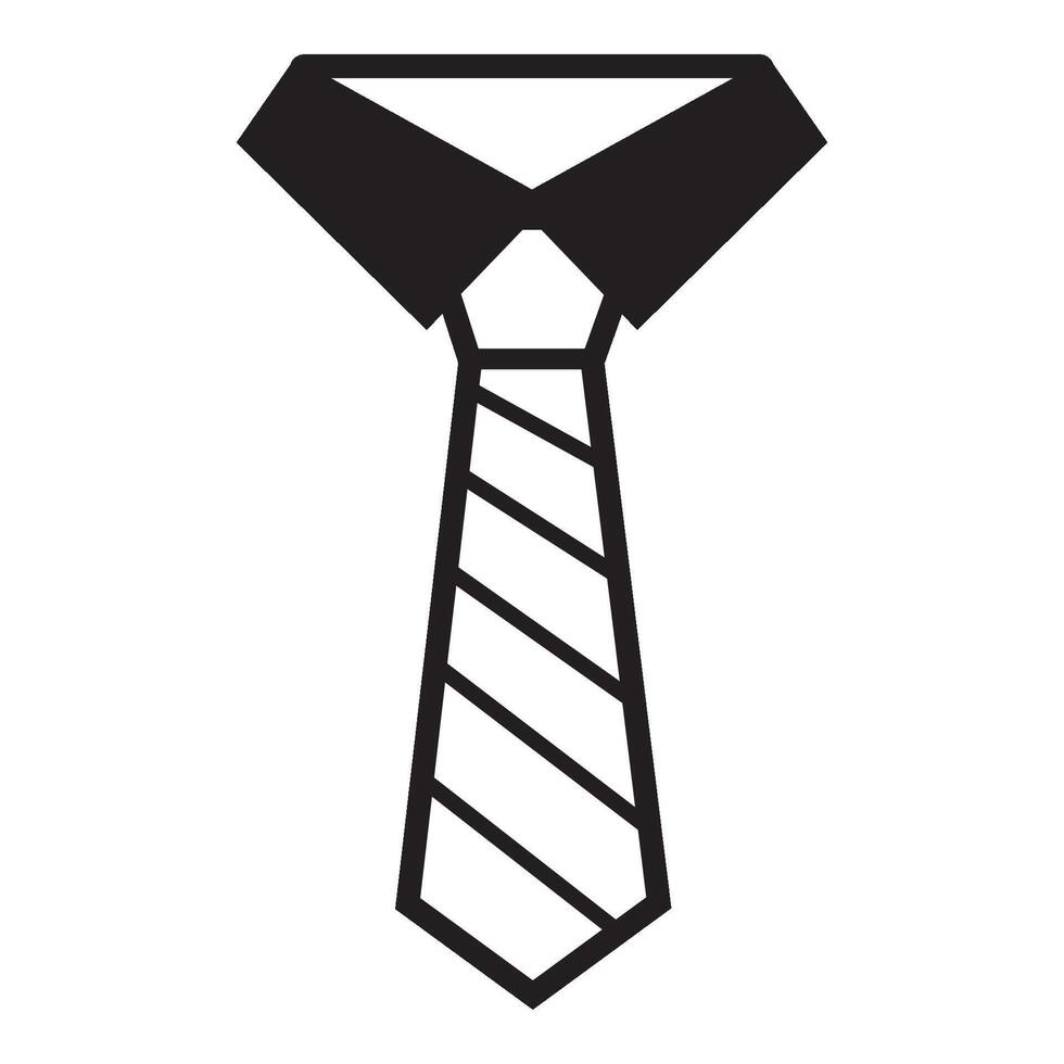 a tie icon logo vector design template