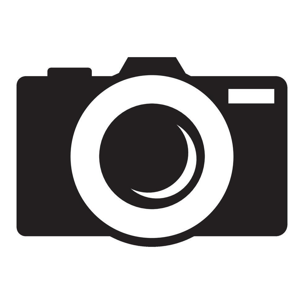 camera icon logo vector design template