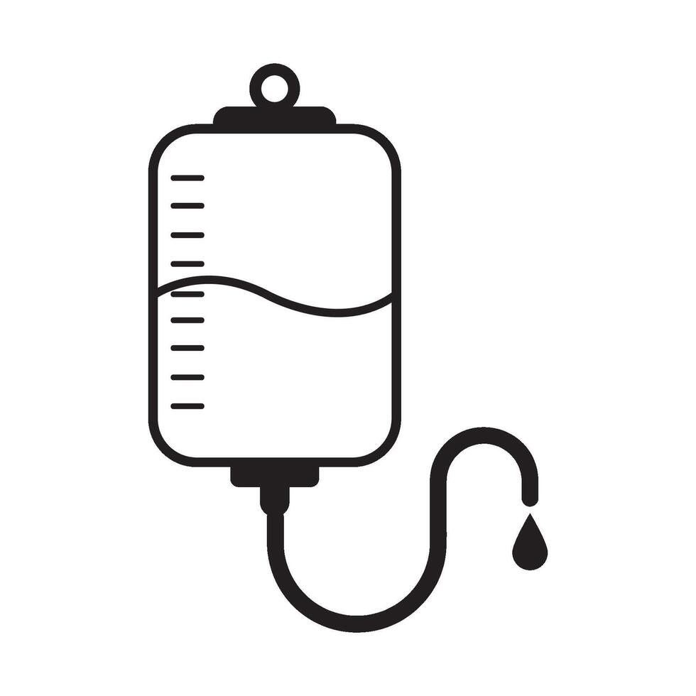 infusion icon logo vector design template