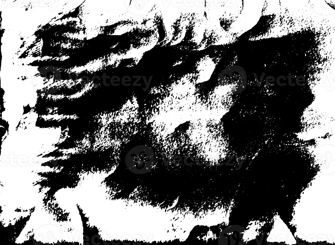 Rustic grunge texture with grain and stains. Abstract noise background. PNG graphic illustration with transparent background.