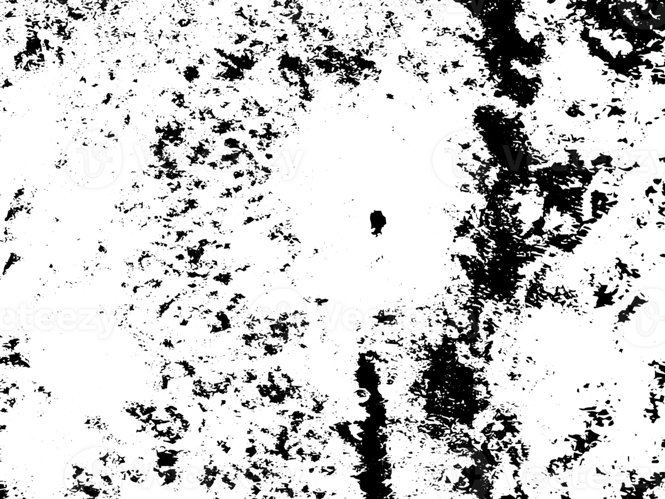 Rustic grunge texture with grain and stains. Abstract noise background. PNG graphic illustration with transparent background.
