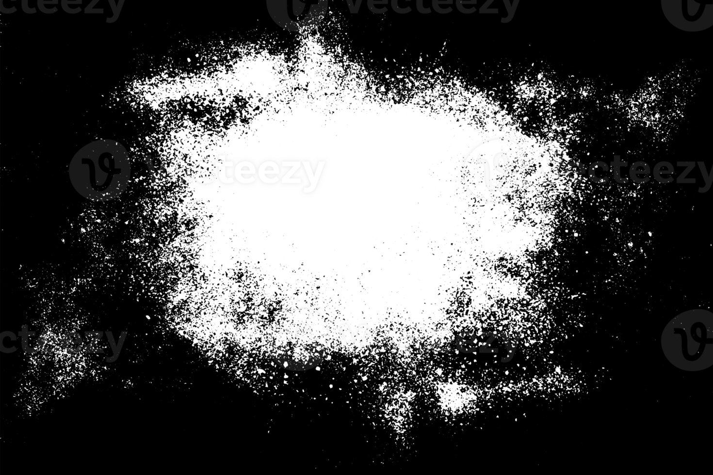 Grunge border texture background. Abstract frame overlay. PNG graphic illustration with transparent background.