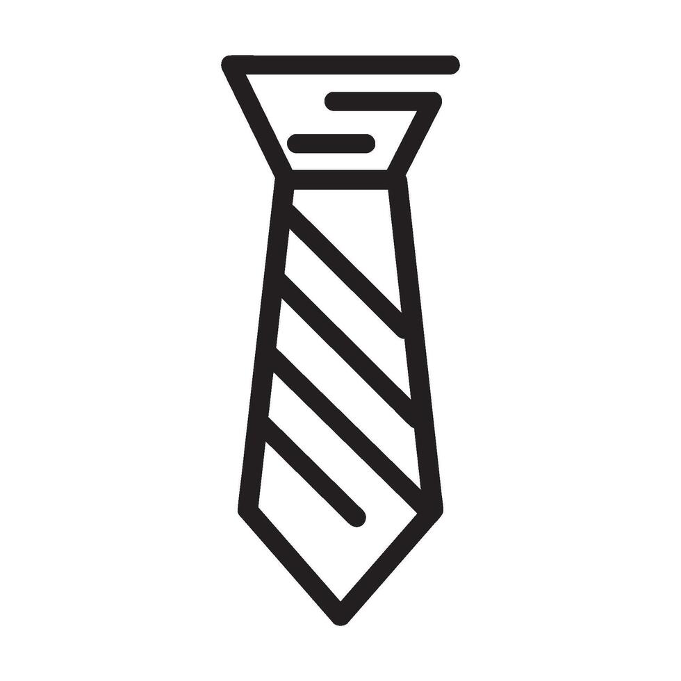 a tie icon logo vector design template
