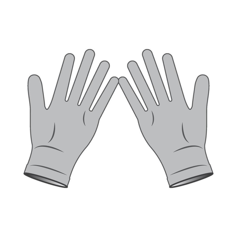 gloves icon vector design template