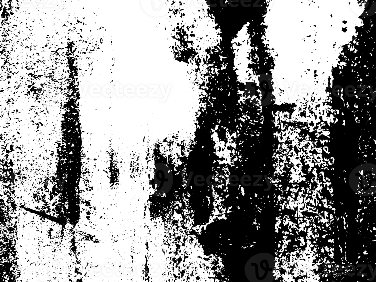 Rustic grunge texture with grain and stains. Abstract noise background. PNG graphic illustration with transparent background.