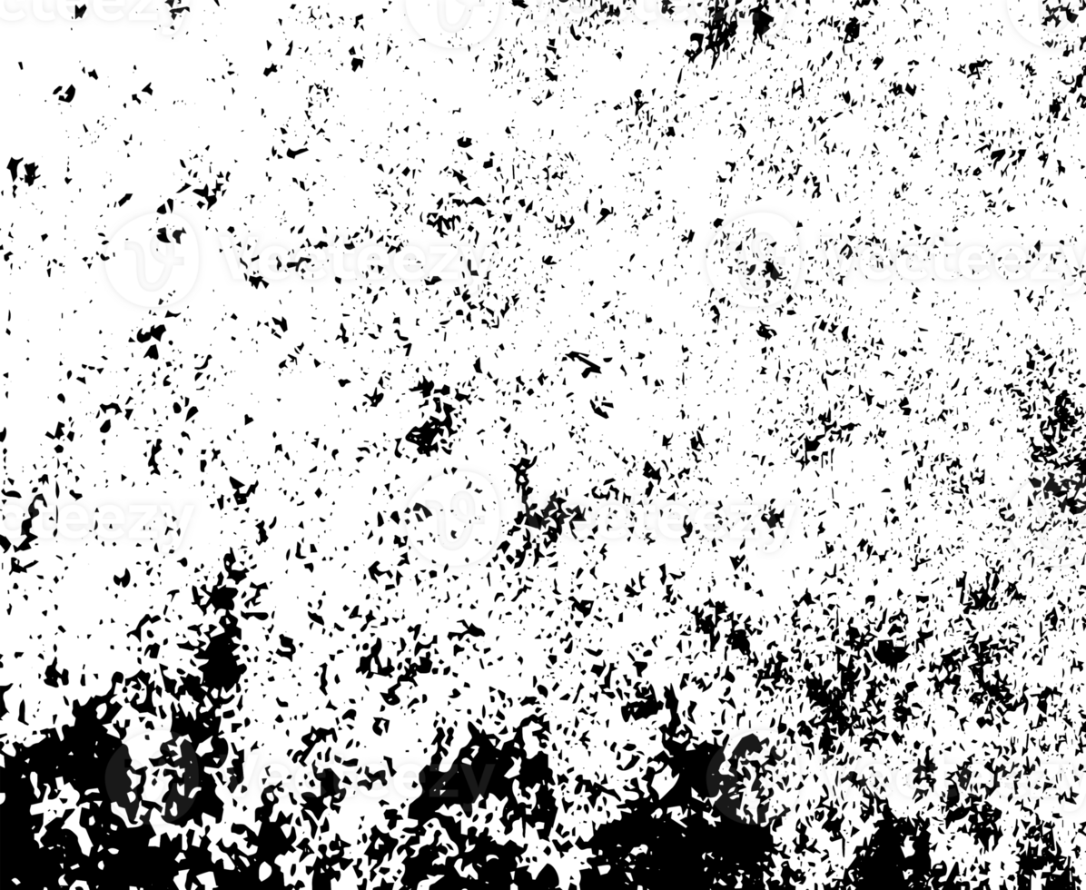 Rustic grunge texture with grain and stains. Abstract noise background. PNG graphic illustration with transparent background.
