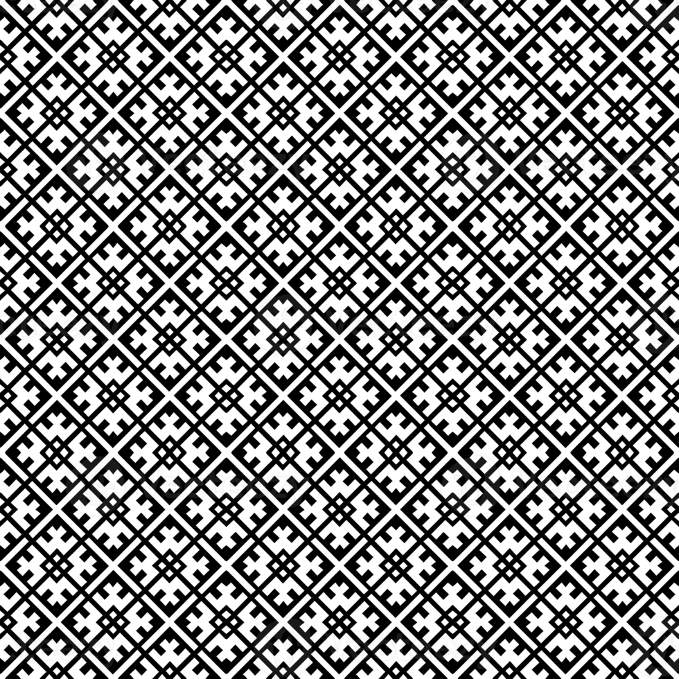 Black seamless abstract pattern. Overlay for background and backdrop. Ornamental design. PNG graphic illustration with transparent background.