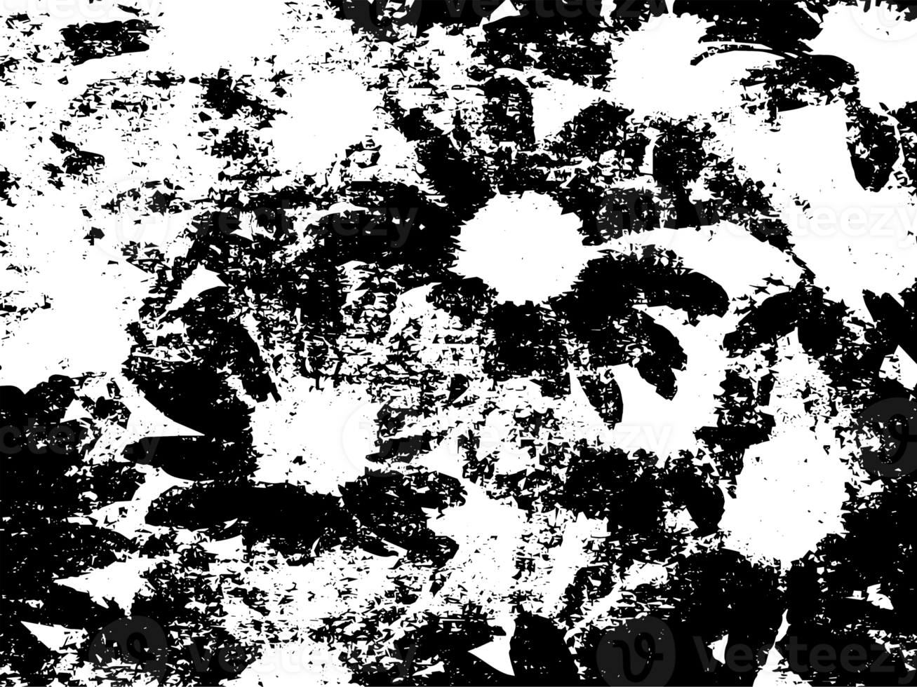 Rustic grunge texture with grain and stains. Abstract noise background. PNG graphic illustration with transparent background.