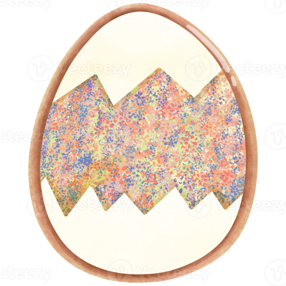 Easter egg sprinkle cookies png