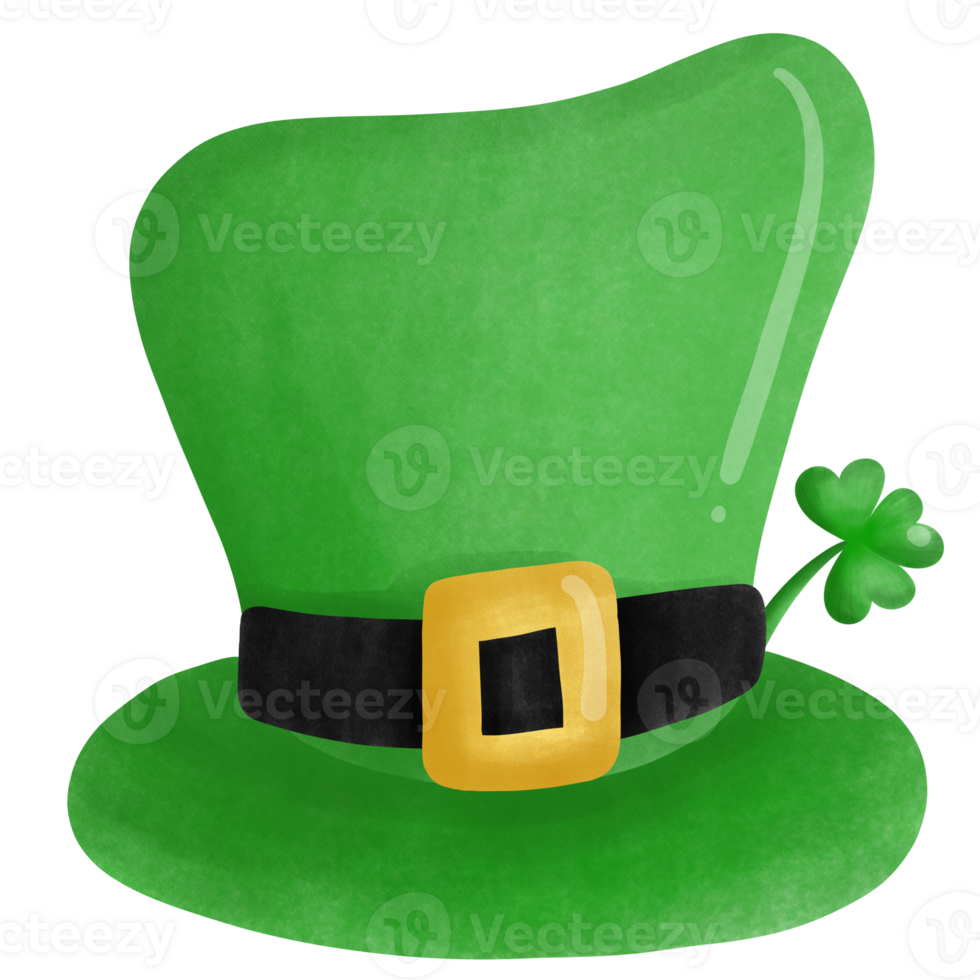 St. patricks day leprechaun hat png