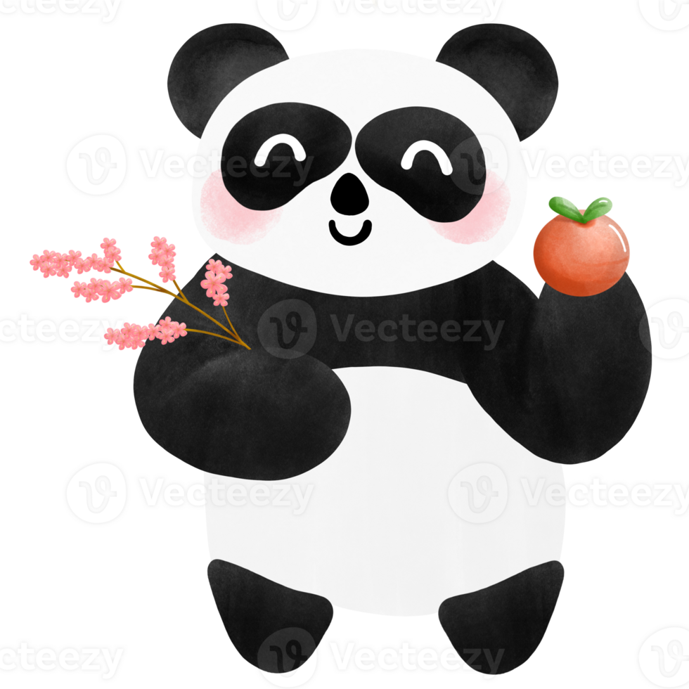 chinese new year pandas